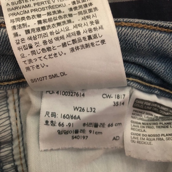 711 light wash Levis long - Picture 5 of 6
